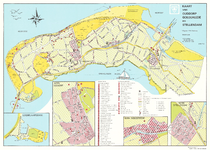 A20-D04 Kaart van Ouddorp, Goedereede en Stellendam (zie A20-D11), ca. 1985